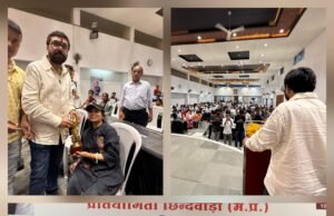 शतरंज के खिलाड़ियों को मिला सांसद बंटी विवेक साहू के हस्ते सम्मान